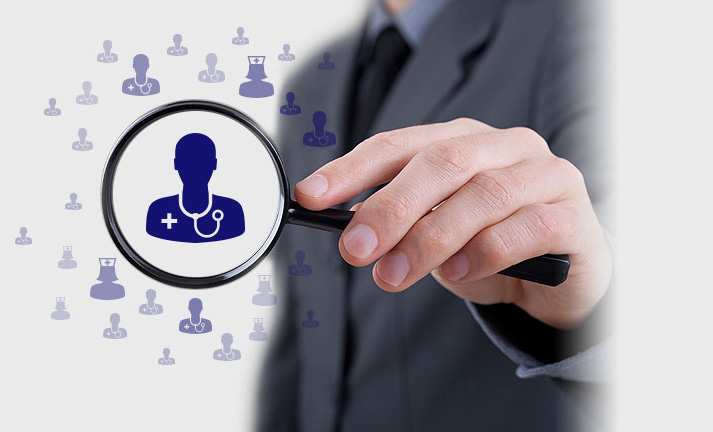 Clinical staff organization and HR systems planning visual